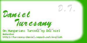 daniel turcsany business card